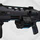 The bulldog, a shotgun in Halo Infinite, hovers over a white background.